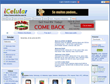 Tablet Screenshot of icelular.com.br